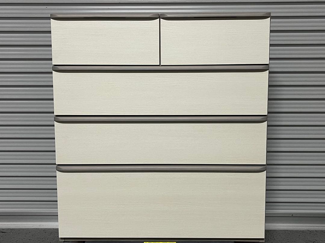 【美品】NITORI ニトリ ローチェスト ニーズ3 80LC タンス