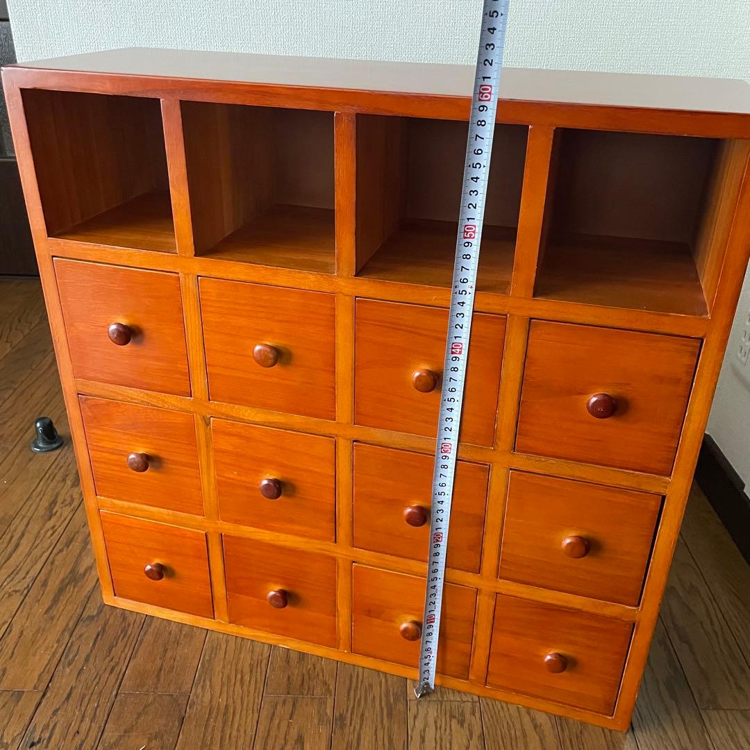 木製　チェスト　完成品　小物入れ　キャビネット　引出し　タンス　収納ボックス