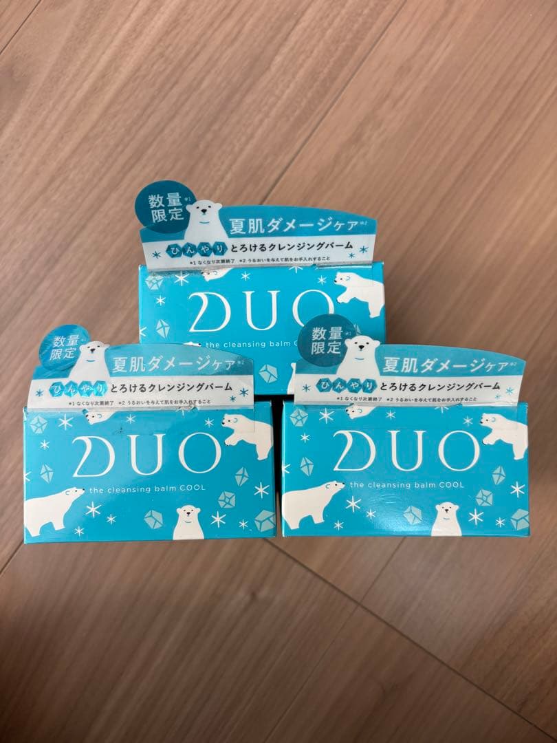 DUO クレンジングバーム 90g 限定品3個セット
