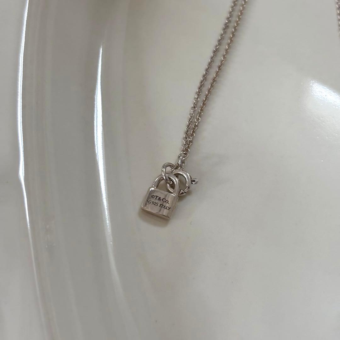 2/8まで！ティファニー　ハート　キー　シルバーネックレス