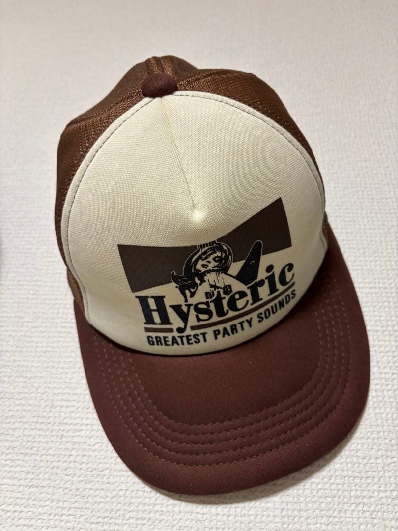 ヒステリックグラマー キャップ ブラウン