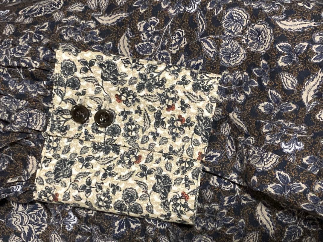 美品✨北欧暮らしの道具店「暮らしにときめき」大人のための柄ワンピース