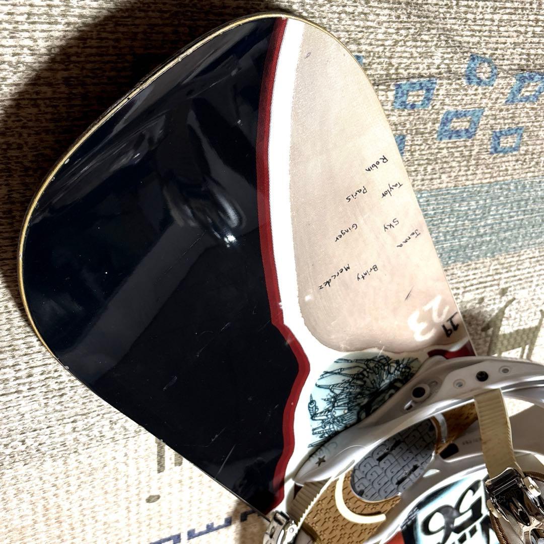 Burton UnInc（アンインク156 バートンバインディング2点セット