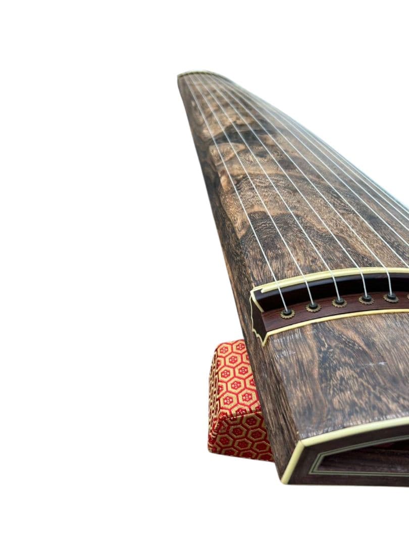 琴 13弦 すだれ彫り 現状品