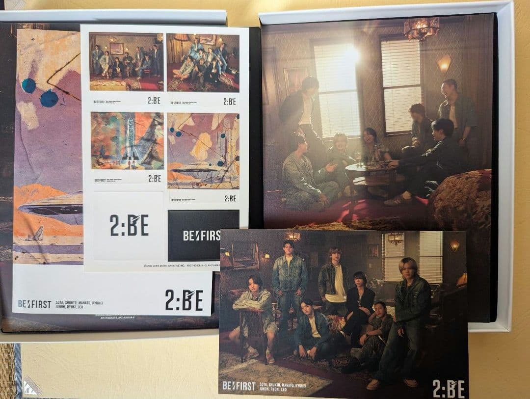 BE:FIRST 2:BE BMSG CD+3DVD限定版（4枚組）