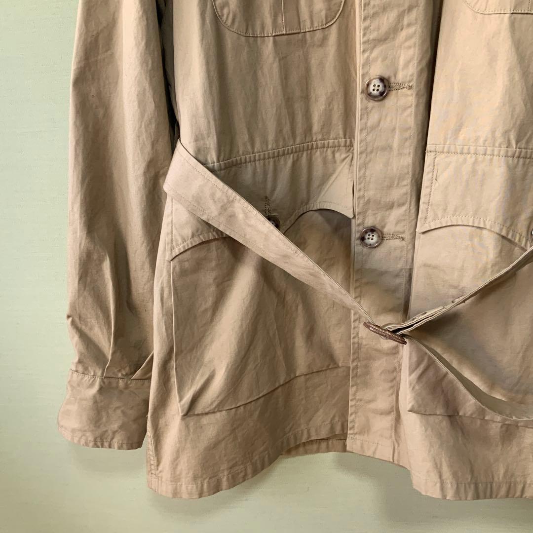 Willis& ウィリス＆ガイガー サファリジャケット40米国製タン