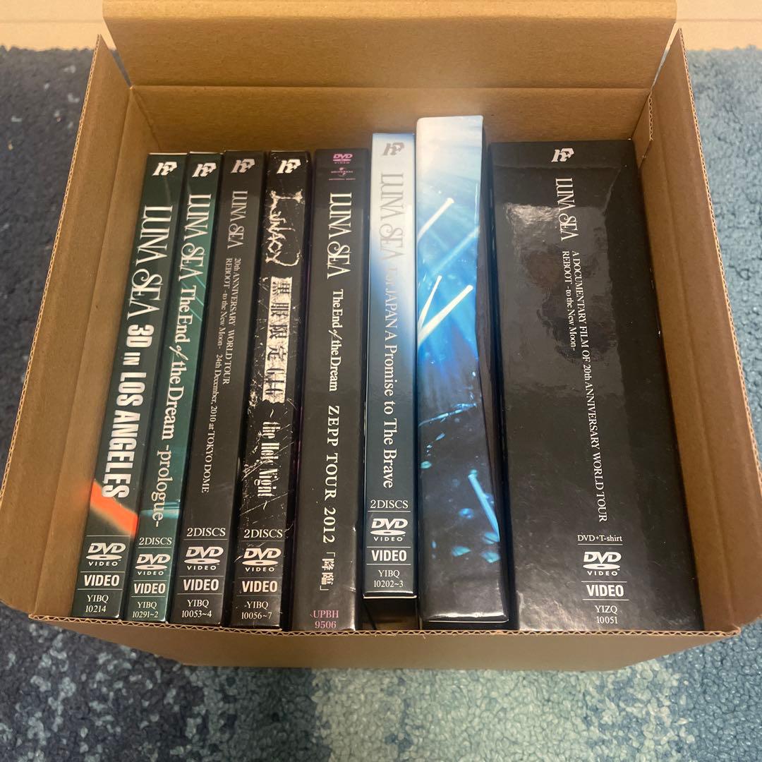 LUNA SEA DVD 8タイトルセット