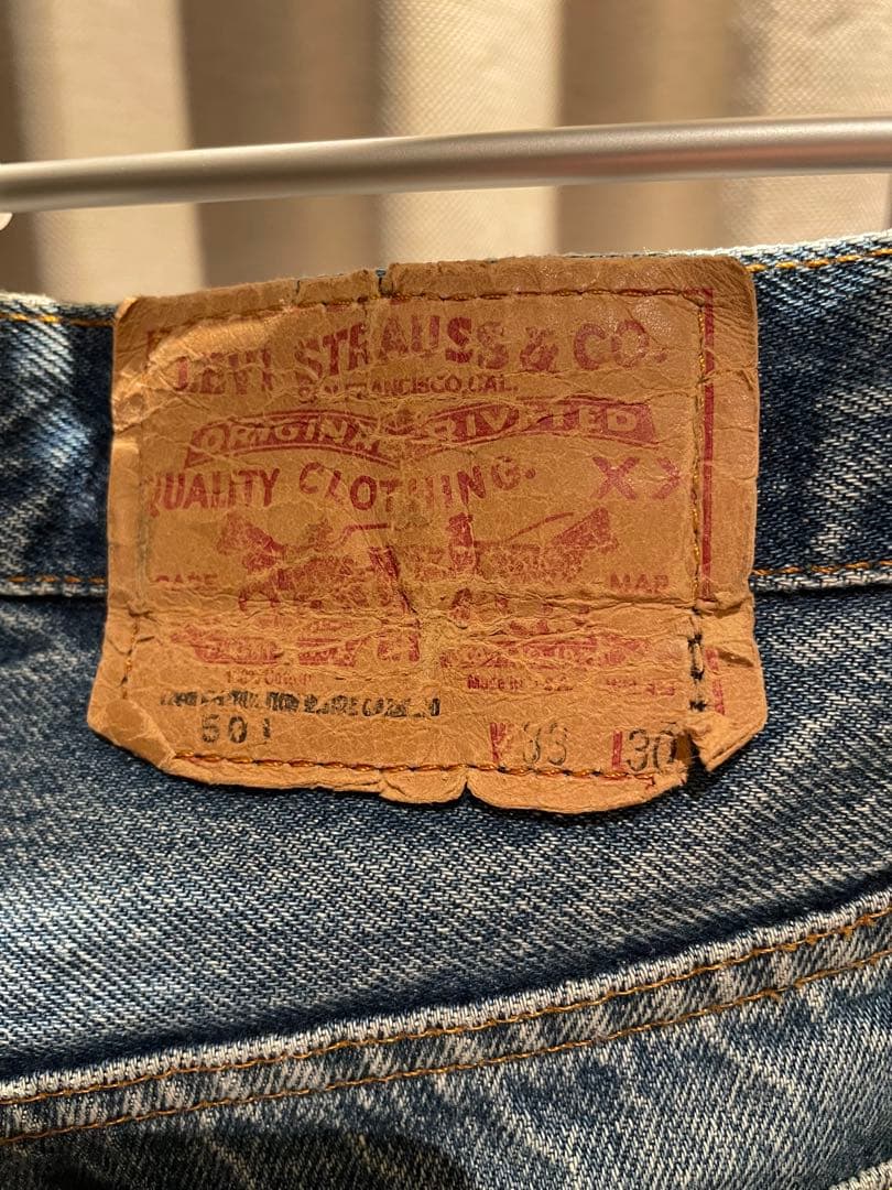 80s⭐︎Levis501デニムw33L30