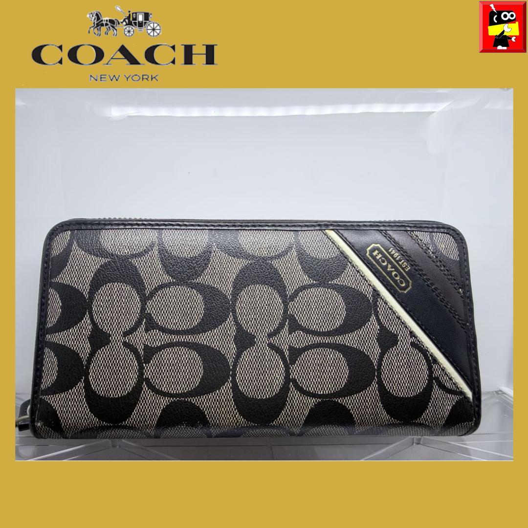 【美品】コーチ長財布