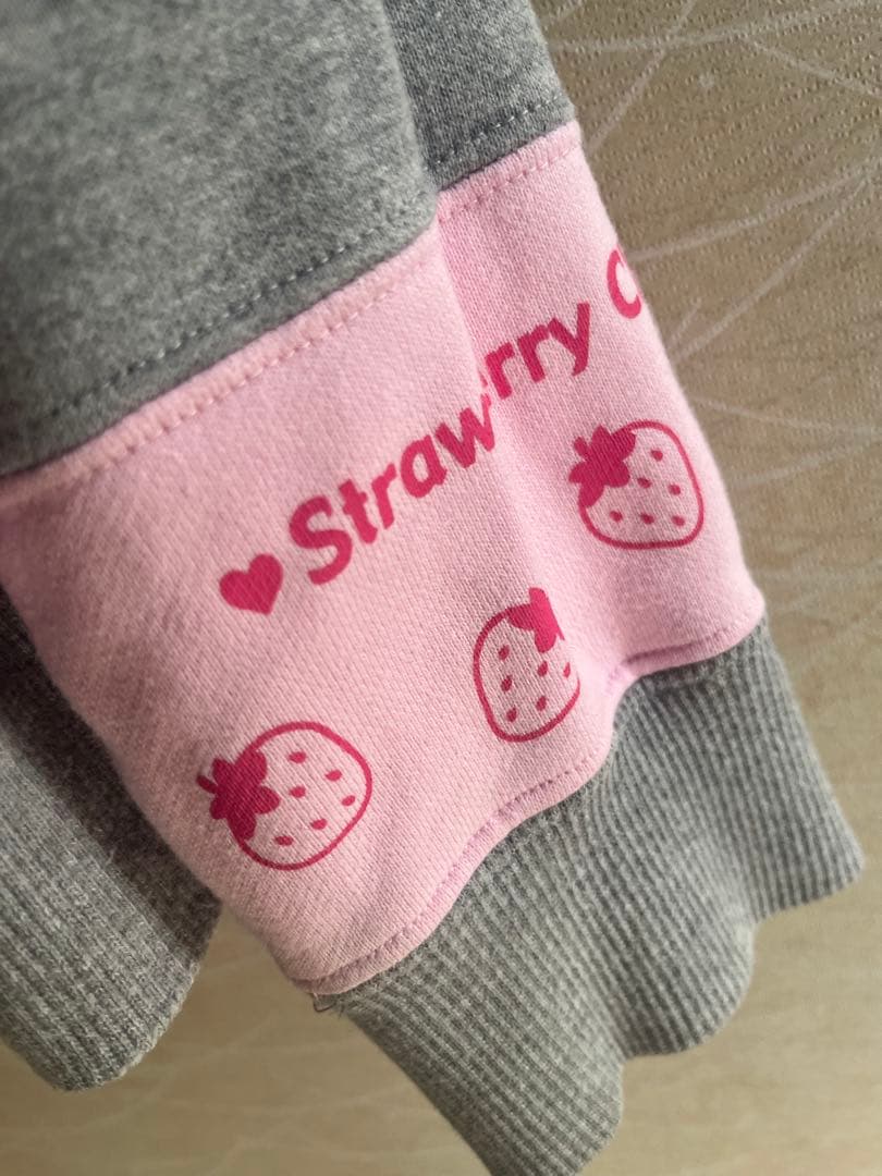 最終お値下 メゾピアノ L 160 ベリエちゃん トレーナー ピンクいちご レア