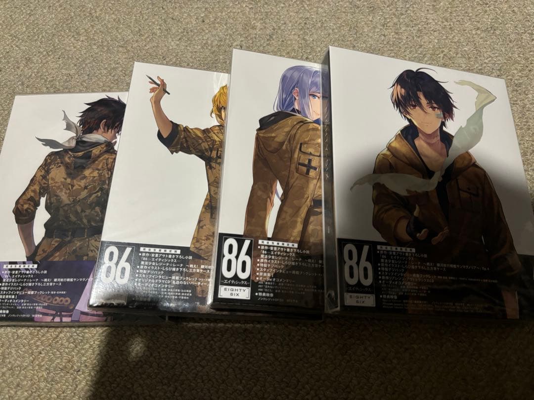 86 -エイティシックス- DVD 1-4巻セット