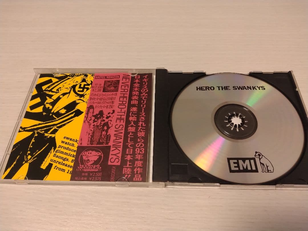 （廃盤）レアThe Swankys / NEVER HERO