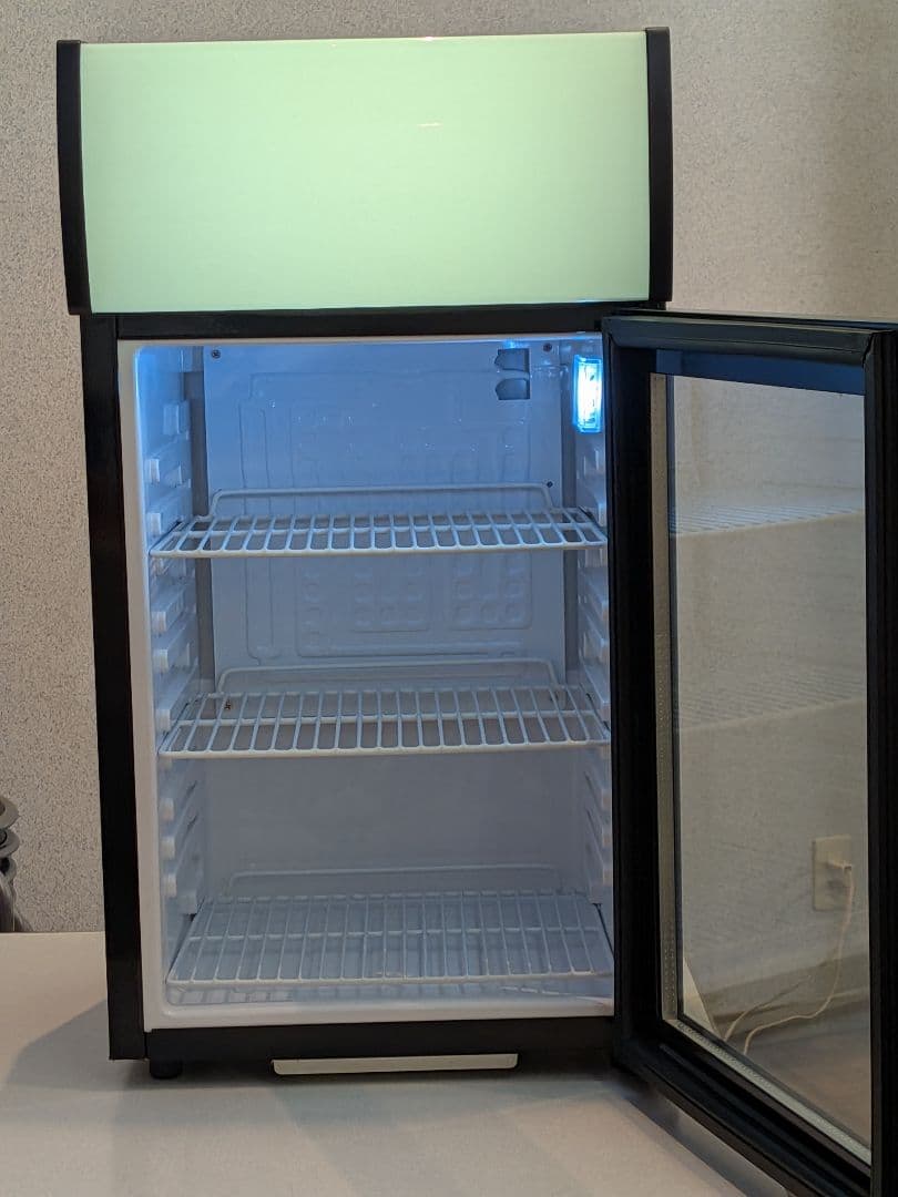 冷蔵ショーケース 40L SC40B ブラック