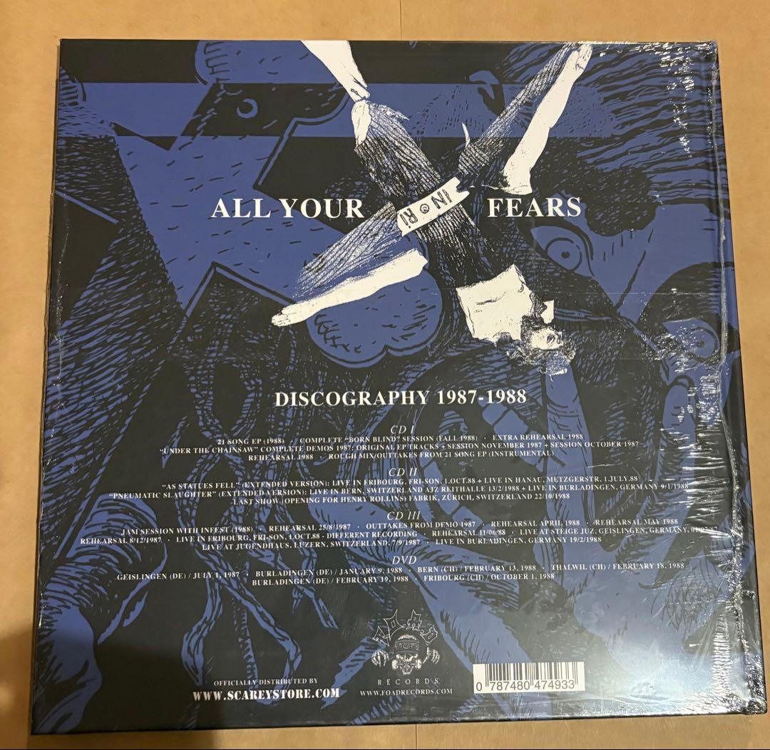 洋楽 FEAR OF GOD ALL YOUR YEARS 3CD+DVD+BOOK