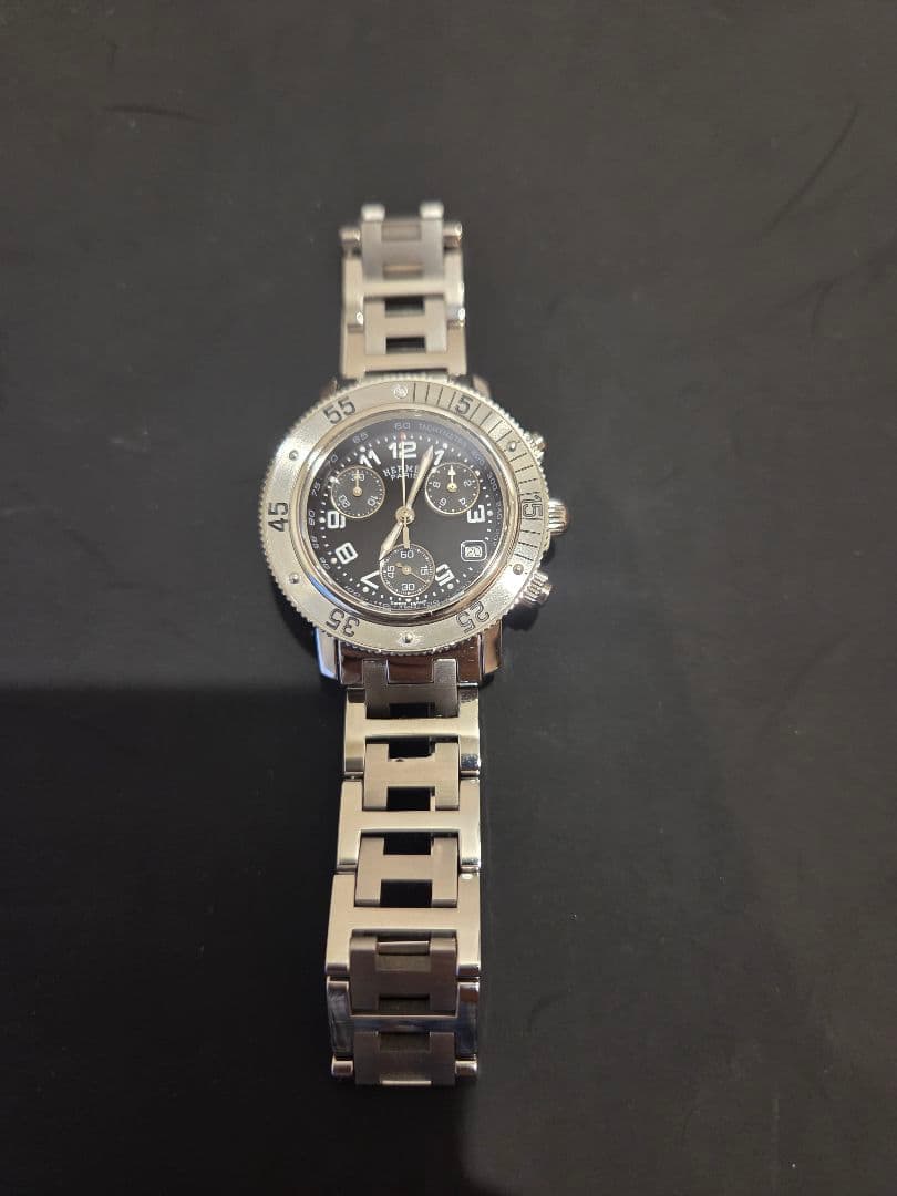 エルメス クリッパー クロノグラフCL2.310.330 / 3841 ブラック