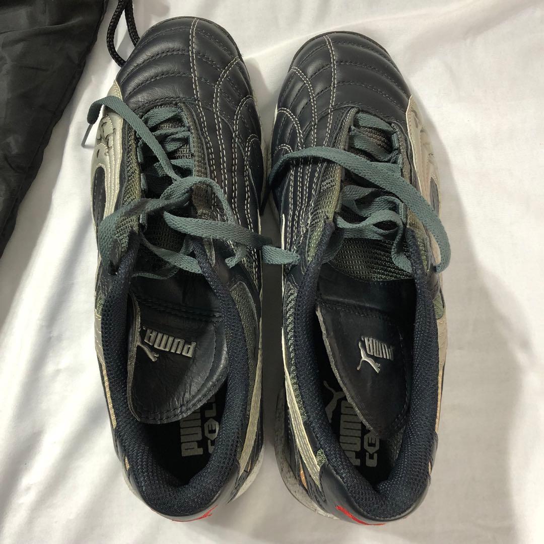 サッカー 三浦知良 キングカズ 直筆サイン 袋付 ヴィッセル神戸 スパイク