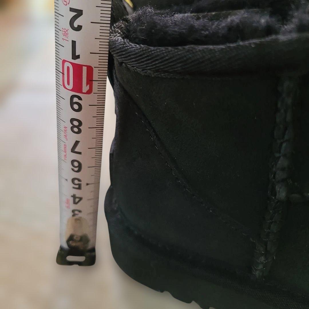 UGG ブラック ムートンブーツ ショートブーツ