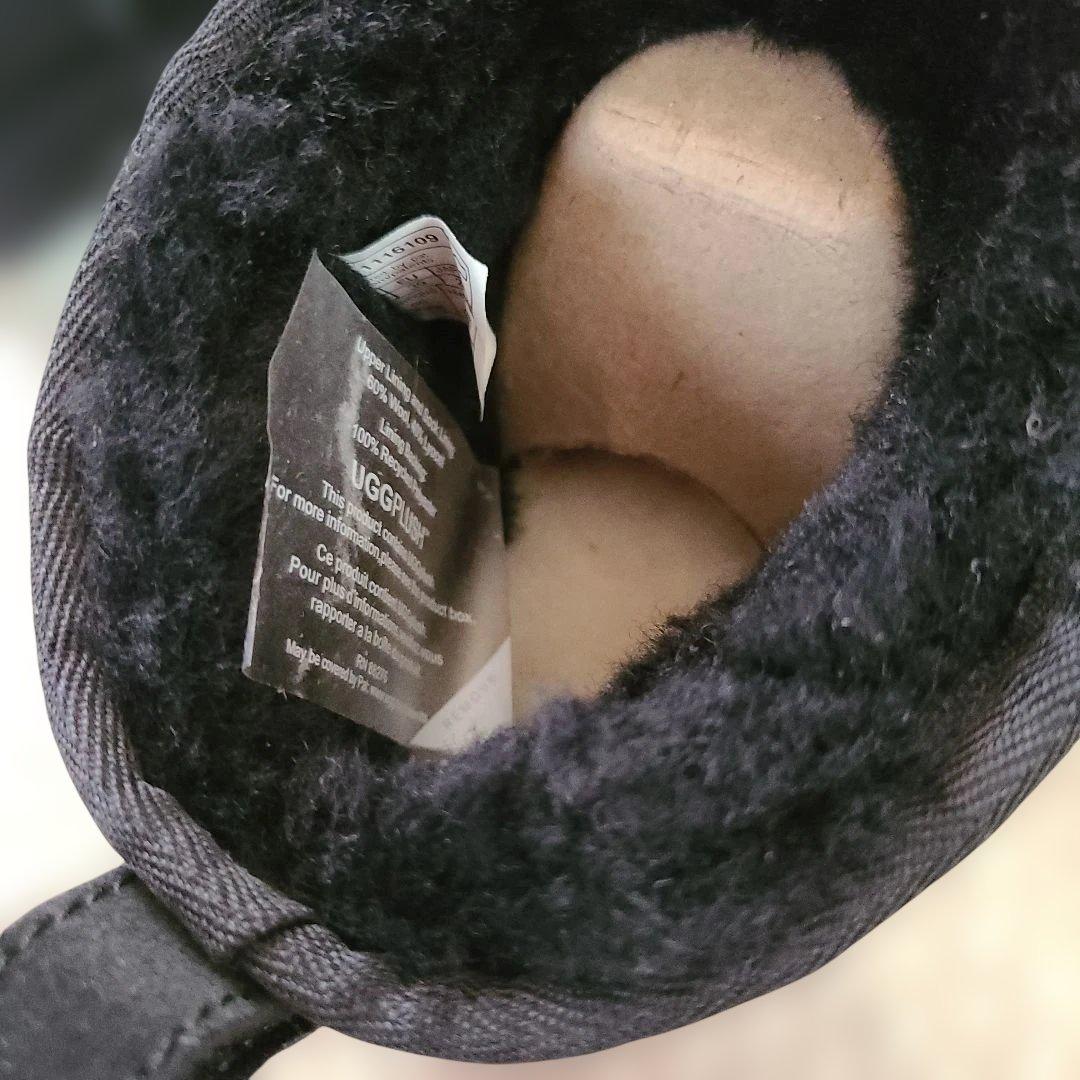 UGG ブラック ムートンブーツ ショートブーツ