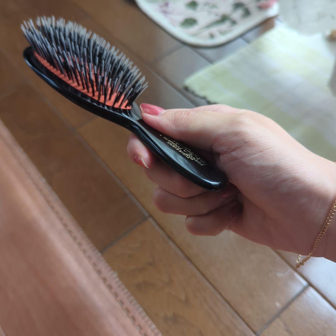 Mason Pearson ヘアブラシ 黒・赤