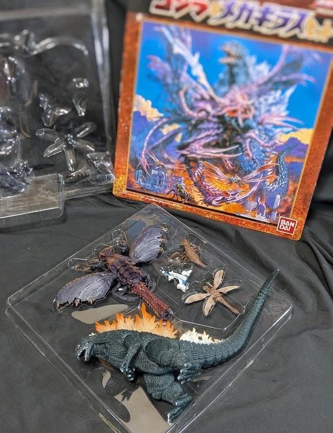 ゴジラ×メガギラス セット ＆オルガ（バンダイ）ソフビフィギュア