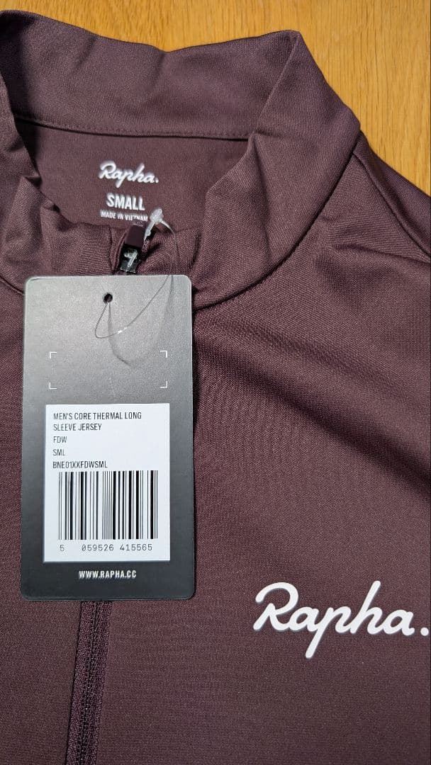 【未使用】Rapha メンズ コア サーマル ロングスリーブジャージ