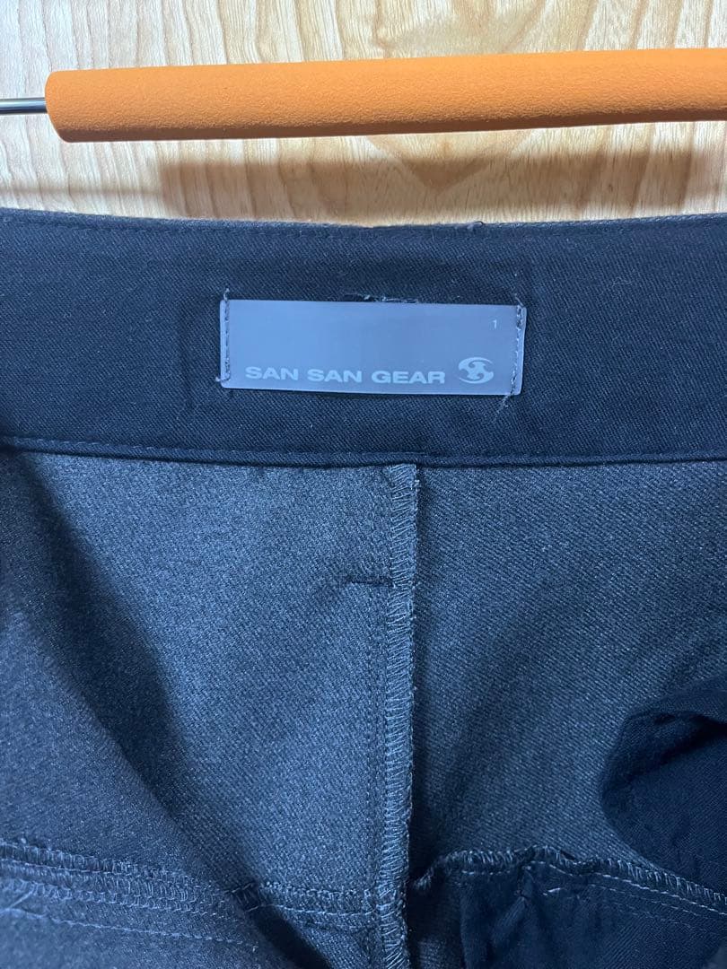 パンツ SAN SAN GEAR Wide pants \"CHARCOAL\"