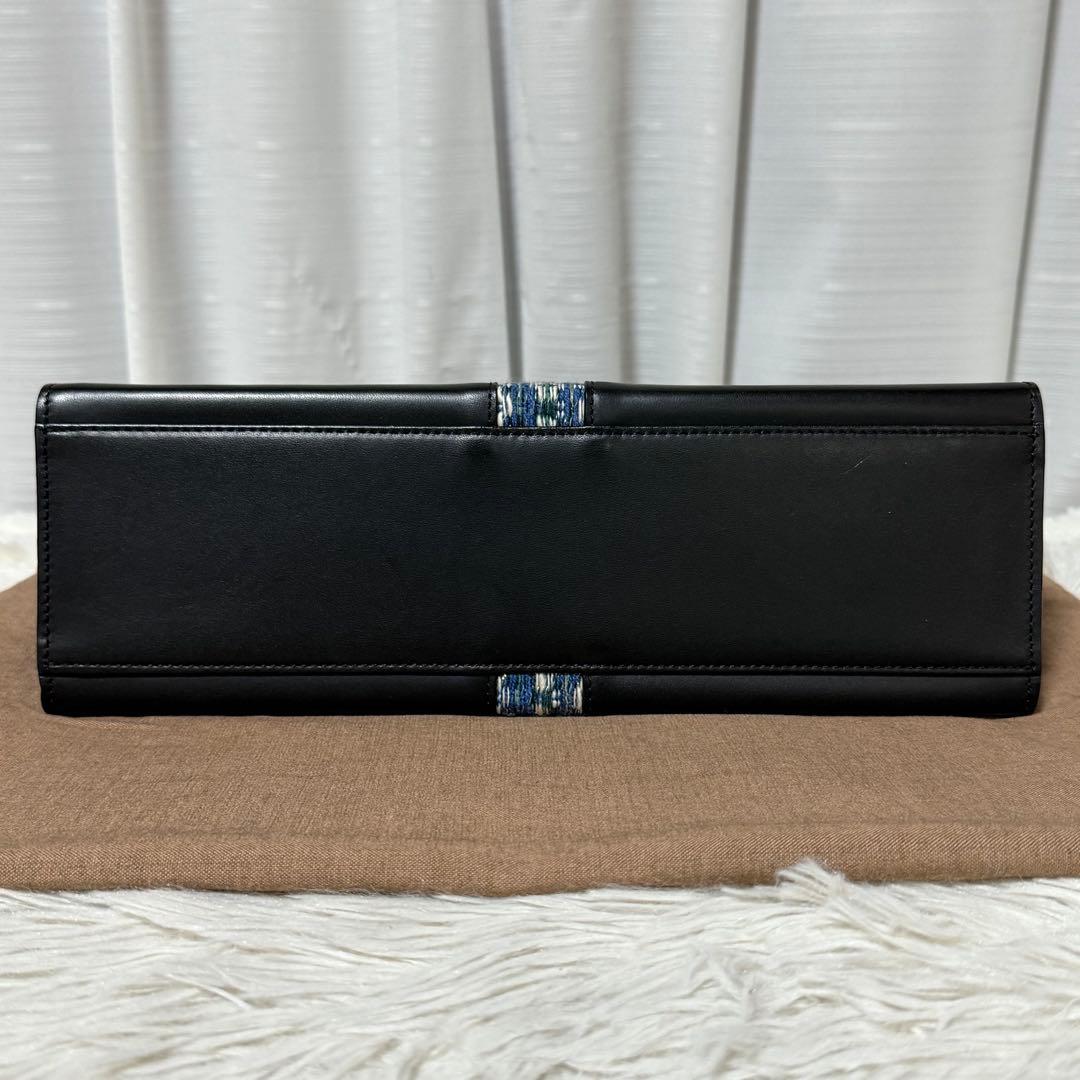 ⭐️未使用⭐️ ソメスサドル　優佳良織　ハンドバッグ　コラボバッグ　レザー　黒