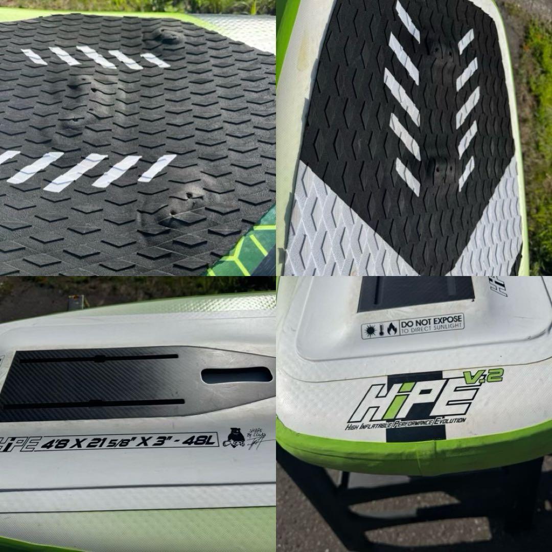 フォイルサーフボード　インフレータブル　Gong Hipe 4’11 48L