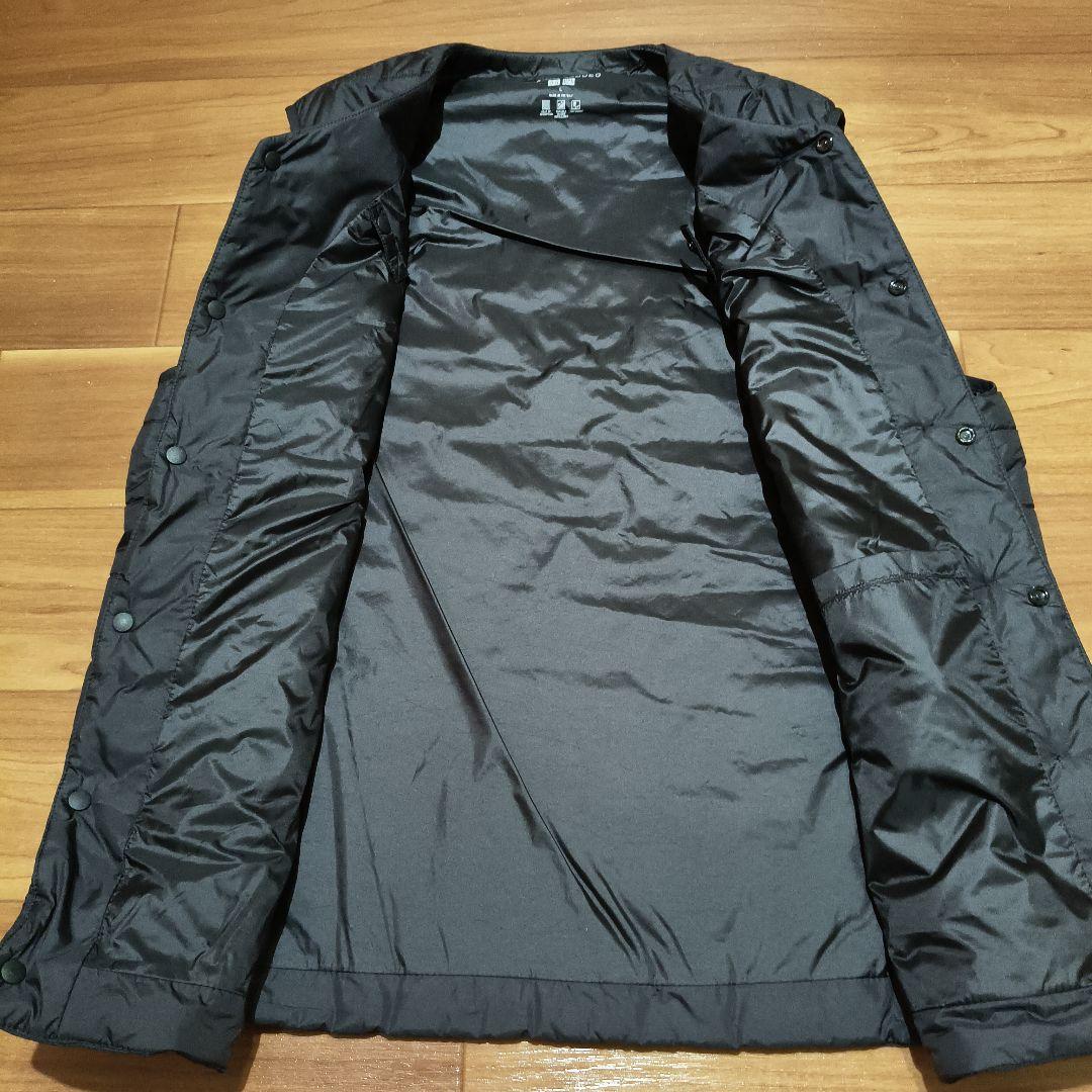 【超美品】メンズLサイズUNIQLOダウンベストパフテックコンパクトユニクロ