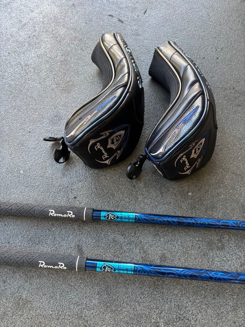 RomaRo　Ray α ユーティリティ 21度 24度 2本