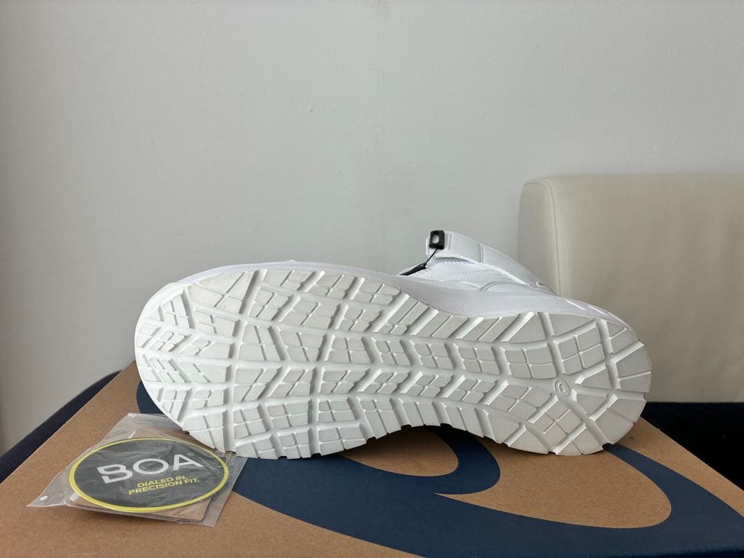 ASICS BOA ホワイト安全靴