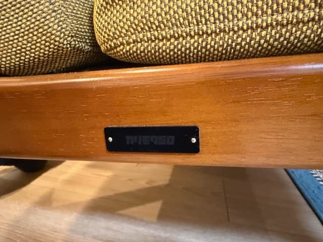 ✳︎buttonist✳︎【美品】カリモク60 フレームチェア 3シーター