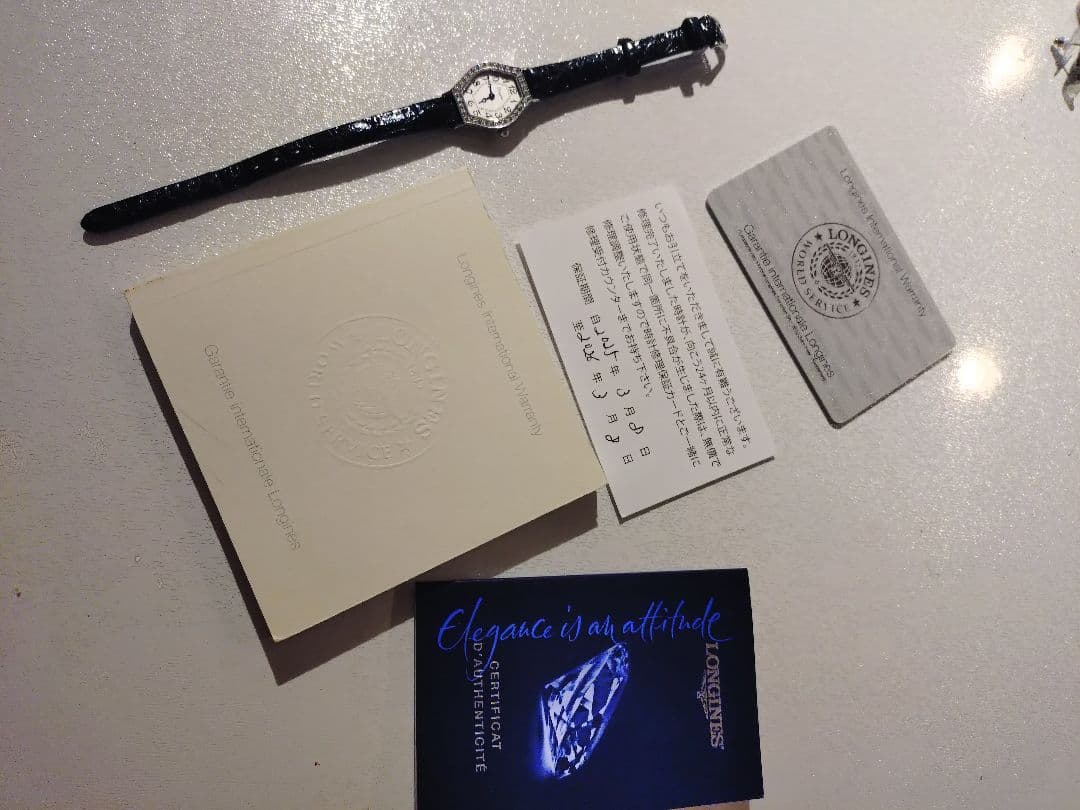 ロンジン　レ ラヴィソント　LONGINES 保証書　　時計