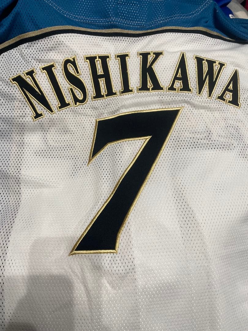 北海道日本ハムファイターズ西川遥輝ユニフォーム　NO7