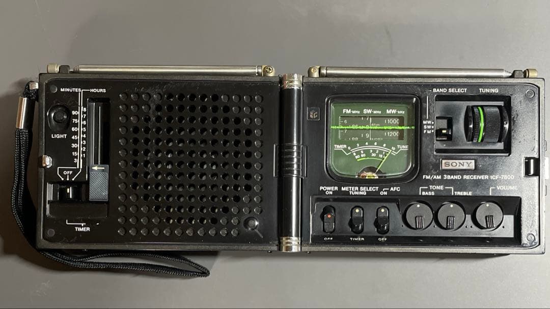 【ジャンク品】SONY ICF-7800 3BAND RECEIVER