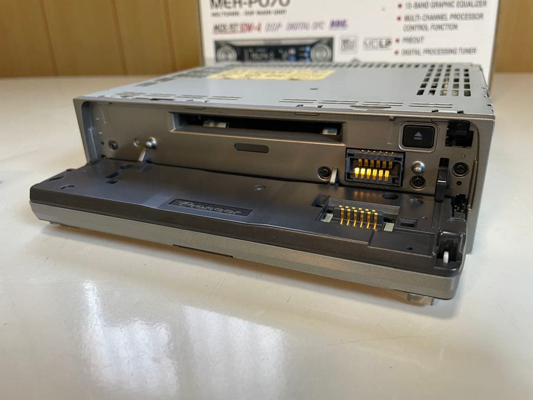 ば*ー様 美品 カロッツェリア　MEH-P070 1DIN デッキ MD 高級機