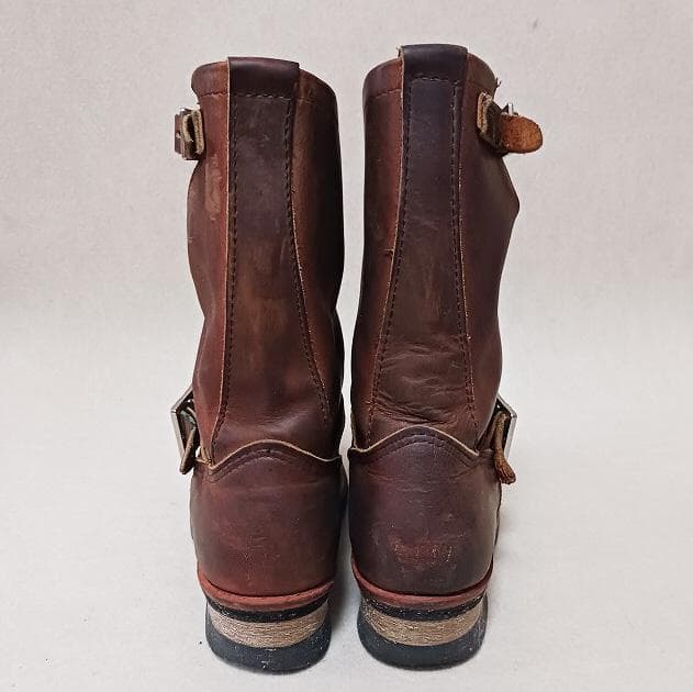 レッドウィング　エンジニアブーツ　オイルドレザー　ブラウン　２３㎝