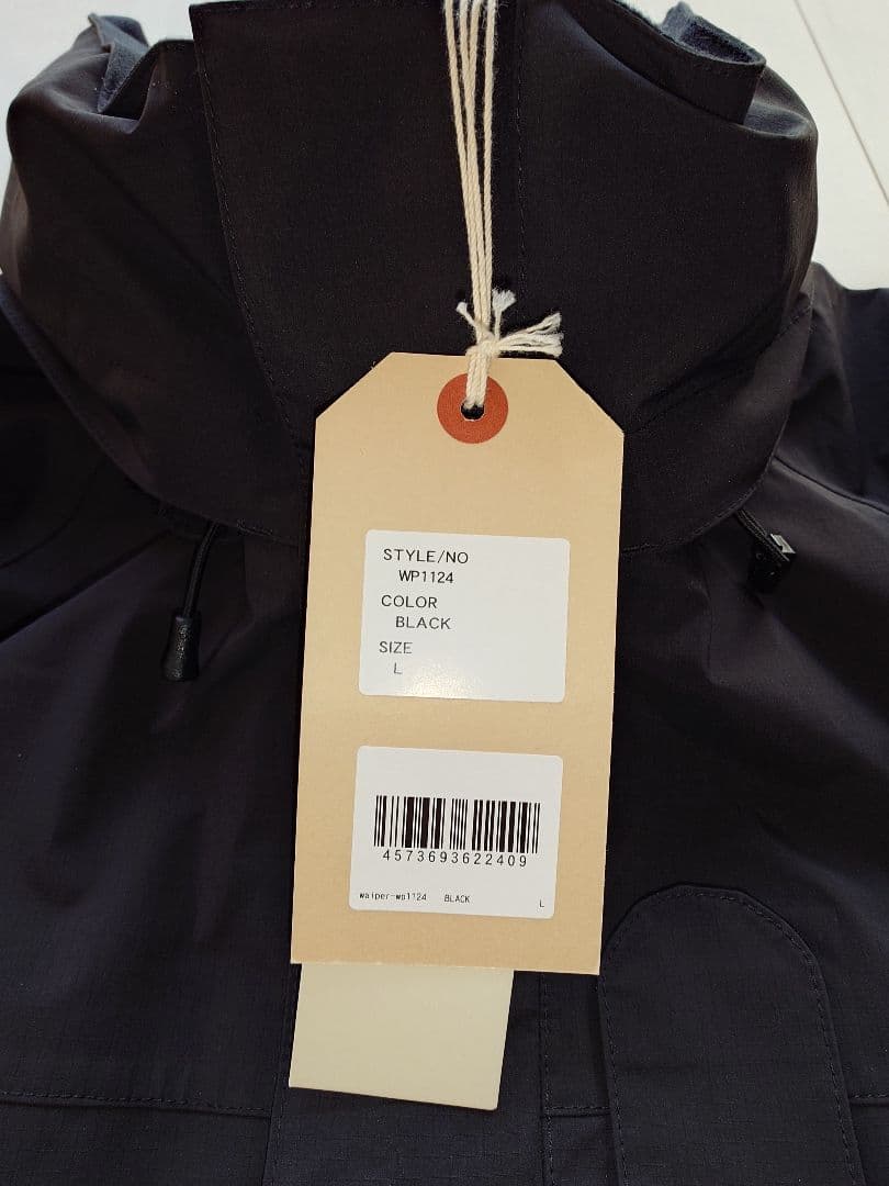 ジャケット・アウター waiper.inc  navy wet weather jacket