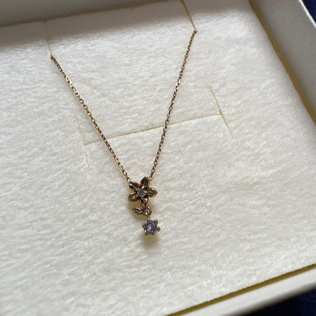 TAKE-UP 花モチーフ ネックレス