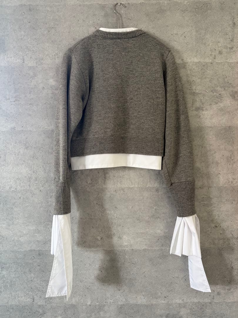 【正規品】bibiy. ANGELIQUE KNIT グレー