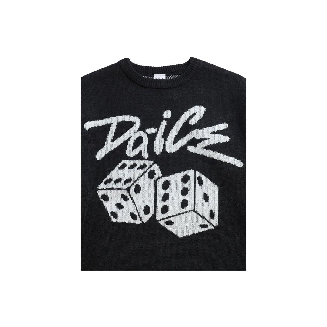 ミュージシャン Da-iCE Jacquard Crew Knit(black)