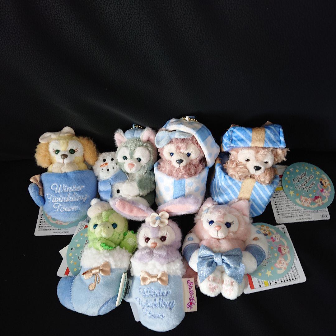 新品タグ付き ウィンタートゥインクリングタウン ぬいぐるみチャーム7体セット