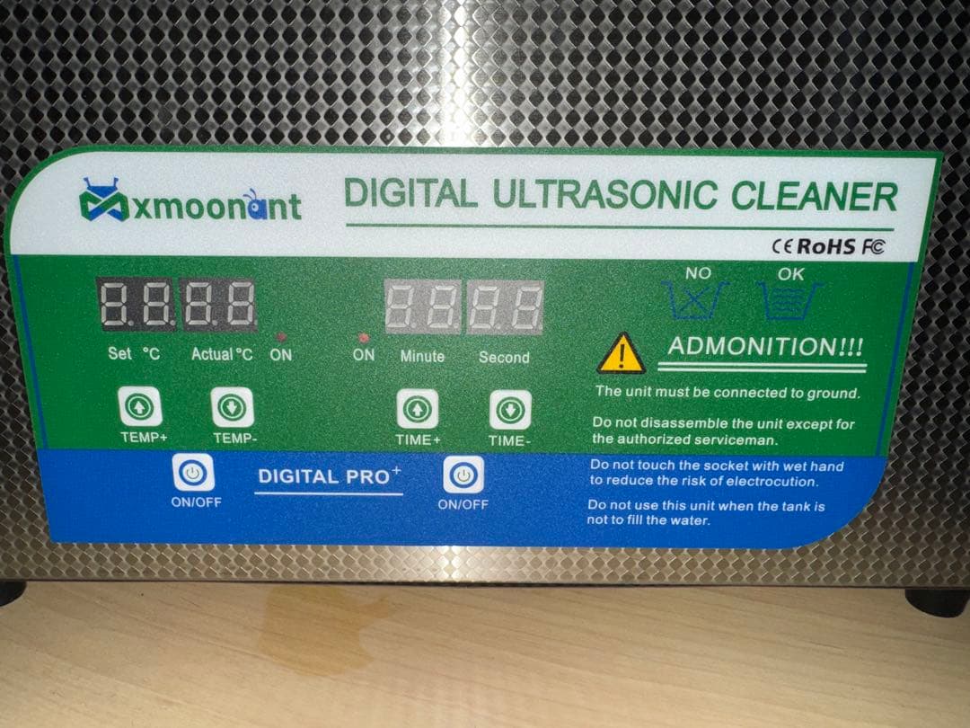 Mxmoonant 6Ｌ超音波洗浄機 卓上型超音波クリーナー(元箱以外あり)