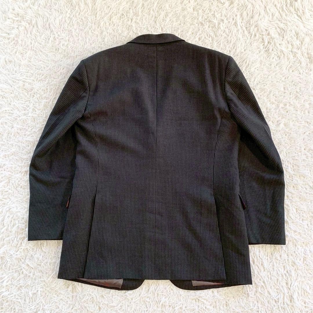 dunhill　ダンヒル　3ピース　ストライプ　スーツ　セットアップ　オーダー