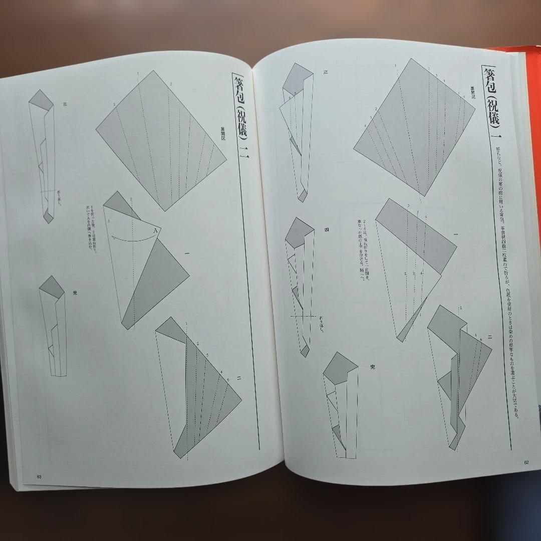 【絶版】日本の折形集 展開図と折り方一六〇例　淡交社
