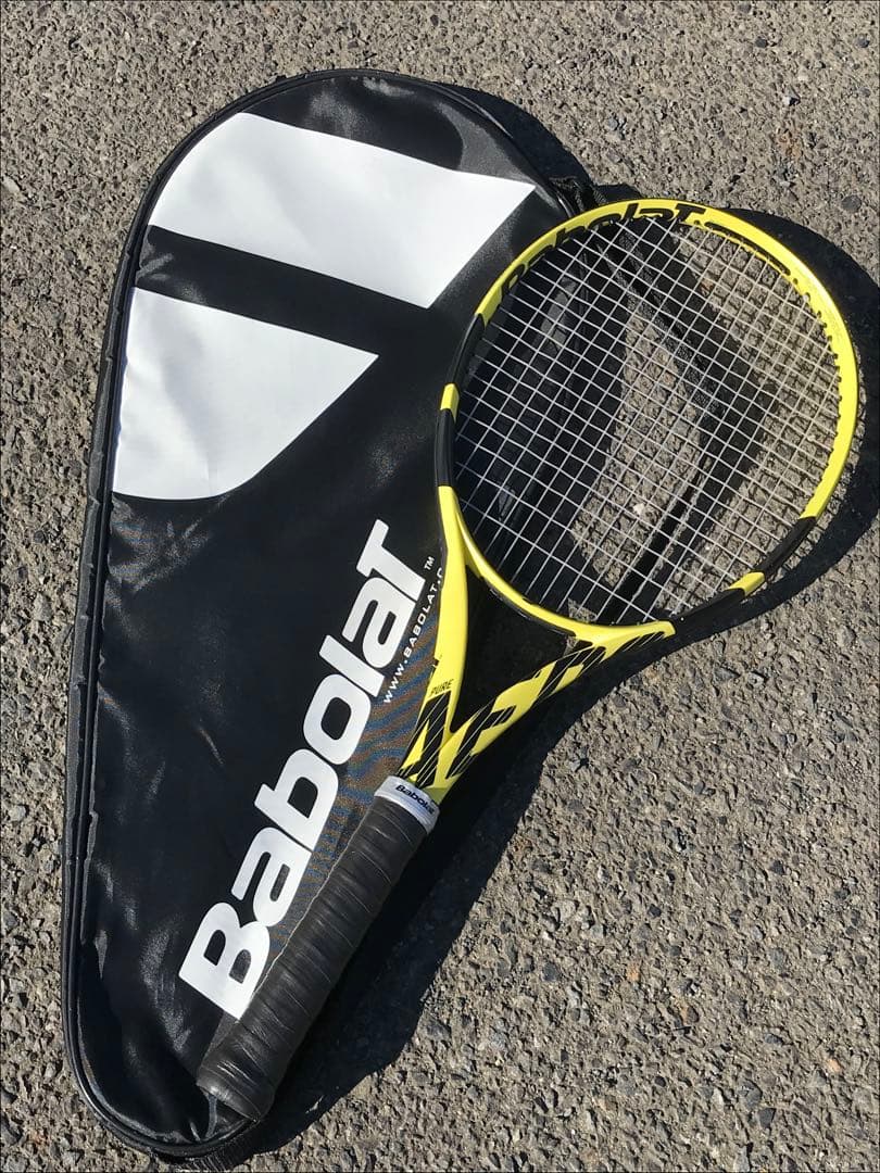 使用回数5回国内正規品Babolat ピュアアエロ アルカラス　ナダル使用モデル