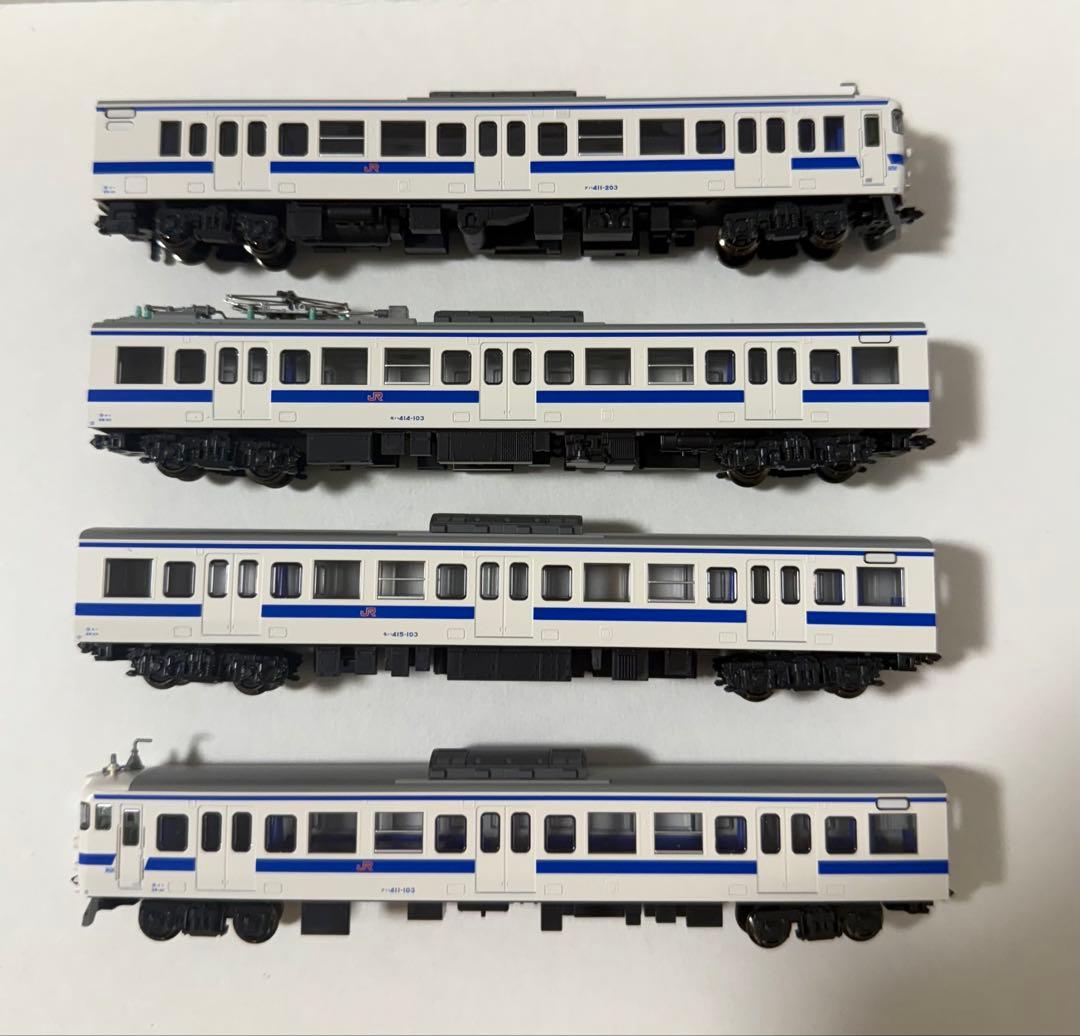 KATO 10-1539 415系100番代九州色4両増結セット
