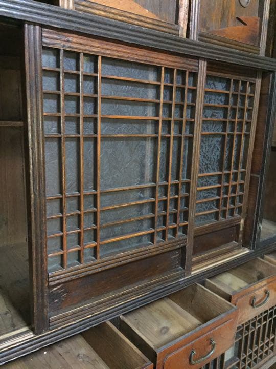 ばんちゃん！※値下げ終了※送料込  古民家  水屋箪笥  家具  和ダンス