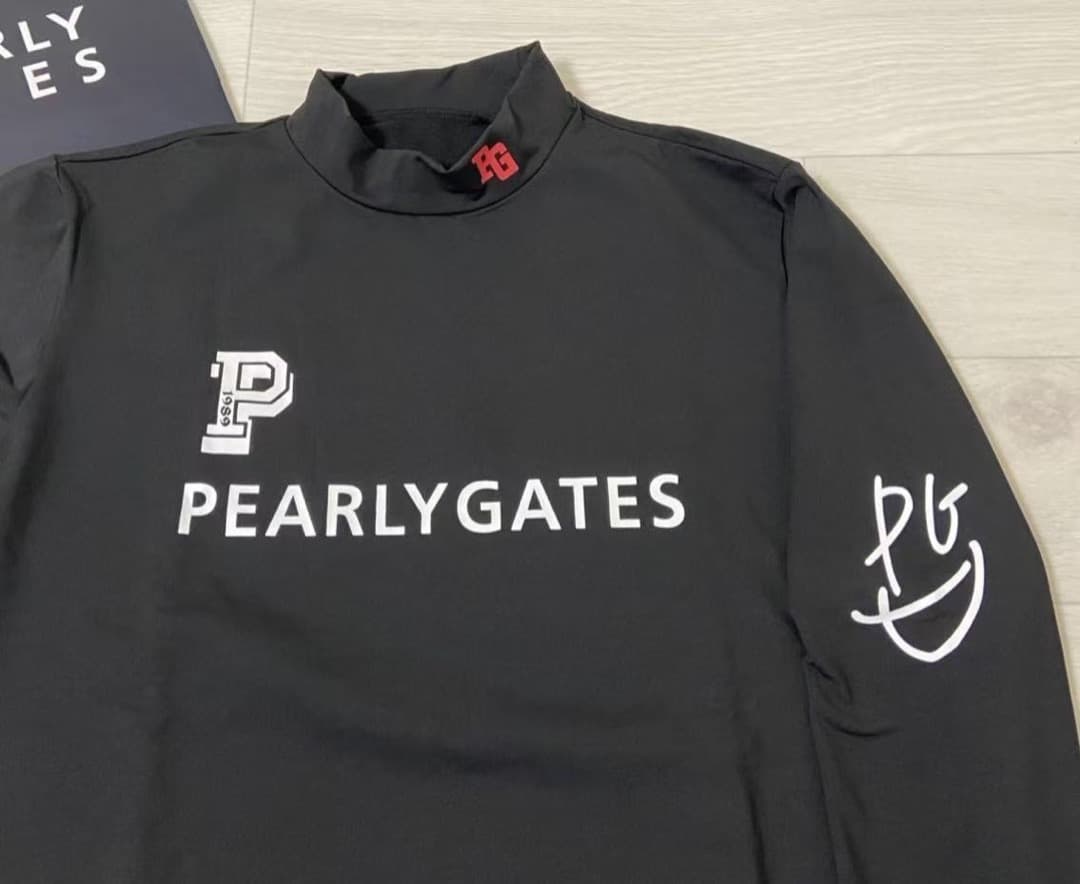 新品 新商品 日本正規品 パーリーゲイツ 吸水速乾 遮熱 裏起毛 黒 5 L