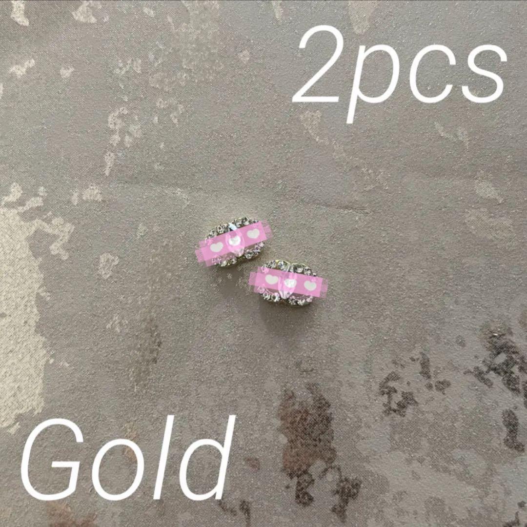 【ネイルパーツ】ブランド風 CC·D【2個セット】